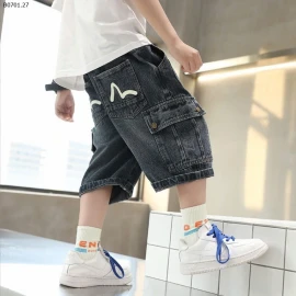 QUẦN SHORT JEAN TÚI HỘP BÉ TRAI-sỉ 135k