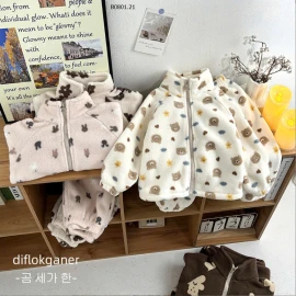 BỘ NỈ LÔNG CHO BÉ-sỉ Sz 80-110 : 113k           Sz 120-150 : 128k