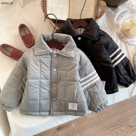 ÁO KHOÁC TRẦN BÔNG BÉ TRAI-sỉ 158k