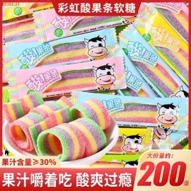 KẸO DẺO CUỘN-sỉ 63k/set 300g