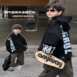 ÁO HODDIE CHỮ CHO BÉ TRAI HÃNG AMBB-sỉ 205k