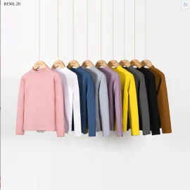 ÁO COTTON CỔ CAO AKL-sỉ 100k