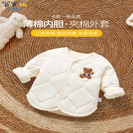 ÁO KHOÁC HOẠT HÌNH TRẦN BÔNG CHO BÉ-sỉ 153k