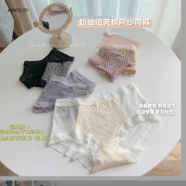 SET 5 QUẦN CHIP REN XUẤT NHẬTsỉ 124k/set 5c mix màu