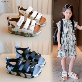 SANDAL QUAI DÁN ĐẾ BÁNH MÌ BG BT -sỉ 159k
