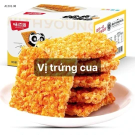 CHÁY TẨM VỊ SIÊU NGON-sỉ 55k/thùng 520g  CƠM