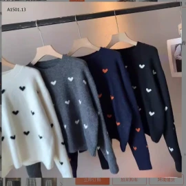 ÁO LEN TIM CHO NỮ-sỉ 225k