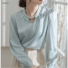 ÁO SƠ MI PHỐI NGỌC CHO NỮ-sỉ 190k