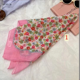 KHĂN HOA VUÔNG QUẤN ĐẦU-sỉ 43k