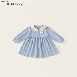 VÁY CỔ SEN NƠ BÉ GÁI NHÀ BABYCITY-Sỉ 172k