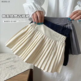 CHÂN VÁY XẾP LY CẠP CHUN BG  -Sỉ 139k