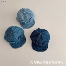 MŨ VÀNH MỀM DENIM CHO BÉ-Sỉ 80k