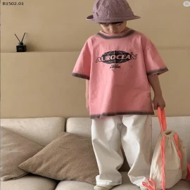 ÁO THUN HỒNG AUROCEAN1- sỉ 138k