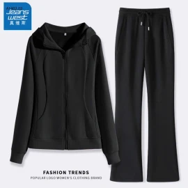 bộ quần áo khoác nhà jeans west -  sỉ 495k/bộ 