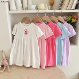VÁY COTTON HỌA TIẾT XINH XẮN-Sỉ 98k