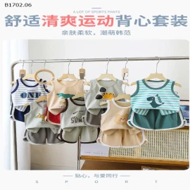 BỘ BA LỖ BÉ TRAI-Giá sỉ như sau: Sz 73-100 #56k Sz 110-130 #70k