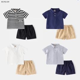 SET BỘ POLO BÉ TRAI mùa hè-Sỉ 130k