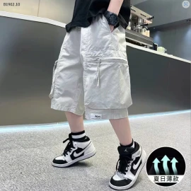 QUẦN SHORT TÚI HỘP BÉ TRAI -Sỉ 109k