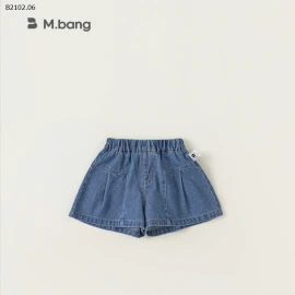 Quần đùi bò của M.bang dáng thụng cạp chun-Sỉ 149k