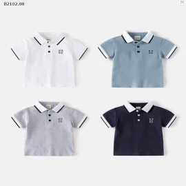 ÁO POLO thêu tay lửng-Sỉ 93k