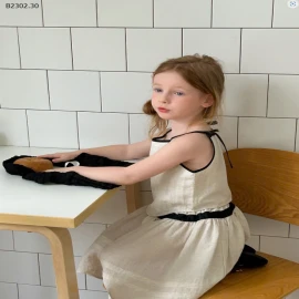 SET ÁO & VÁY TIỂU THƯ – NÀNG THƠ NHÍ CHÍNH HIỆU-sỉ 222k