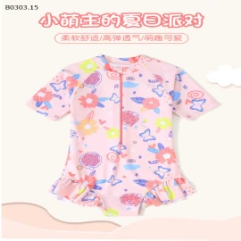 BỘ ĐỒ BƠI LUYỆN TẬP CHUYÊN NGHIỆP CHO BÉ GÁI NHÀ YUKE-135k 