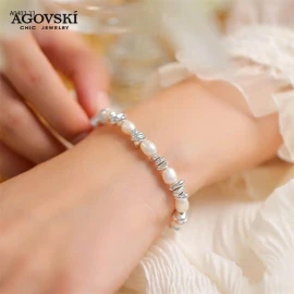 VÒNG NGỌC TRAI HÃNG AGOVSKI-sỉ 195k