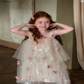 VÁY TIÊN HOA CỔ TÍCH – BIẾN BÉ YÊU THÀNH CÔNG CHÚA NHỎ-sỉ 294k