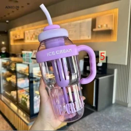 BÌNH NƯỚC ICE CREAM SIZE LỚN 1200ML-sỉ 52k