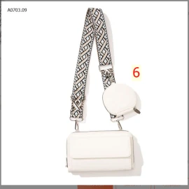 TÚI DA ĐEO CHÉO  - MUA TÚI TO TẶNG KÈM VÍ NHỎ -sỉ 105k