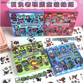 HỘP 1PP NHÃN DÁN SIÊU NHÂN -sỉ 46k