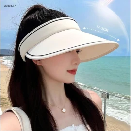 MŨ CHỐNG NẮNG UPF 50+ VÀNH RỘNG NỬA ĐẦU-sỉ 35k