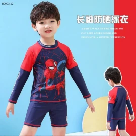 BỘ BƠI NGƯỜI NHỆN DÀI TAY CHO BÉ TRAI-sỉ 115k