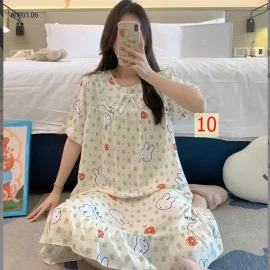 VÁY NGỦ HỌA TIẾT NỮ-sỉ 110k