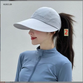 MŨ CHỐNG NẮNG NỬA ĐẦU UPF50+ H296-sỉ 55k