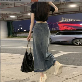 CHÂN VÁY JEAN TE TUA -sỉ 134k