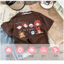 ÁO THUN IN HÌNH NGỘ NGHĨNH-sỉ 98k