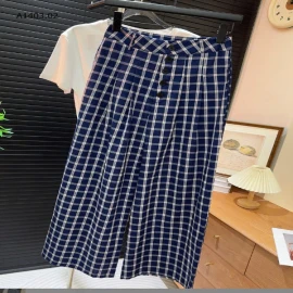 QUẦN ỐNG RỘNG KẺ NỮ -sỉ 200k