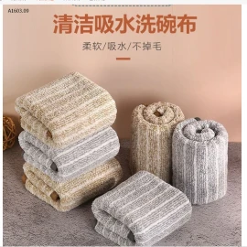 COMBO 20C KHĂN LAU ĐA NĂNG-sỉ 70k/set 20c mix màu