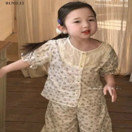 BỘ HOA VIỀN REN CHO BÉ GÁI -sỉ 196k