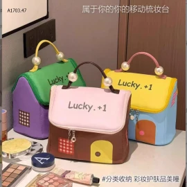 TÚI ĐỰNG ĐỒ TRANG ĐIỂM-sỉ 95k