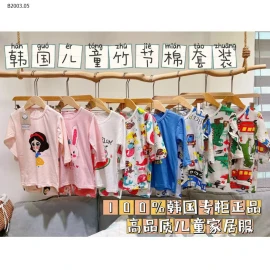 BỘ COTTON GIẤY HOẠT HÌNH-sỉ 94k