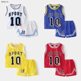 BỘ THỂ THAO SỐ 10 CHO BÉ TRAI -sỉ 99k