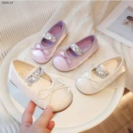 GIÀY BỆT THẮT NƠ CHO BÉ -sỉ Sz 23-28 : 127k            Sz 29-34 : 137k