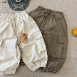 Quần túi hộp dáng bom cho bé-sỉ 155k