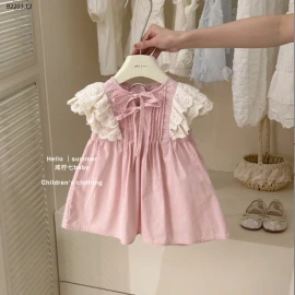 VÁY CÁNH TIÊN PHỐI REN BÉ GÁI -sỉ 205k