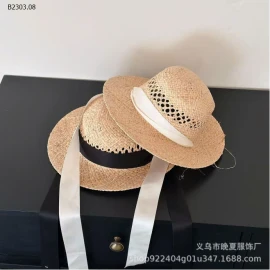 Mũ cói vành rộng cho bé -sỉ 130k