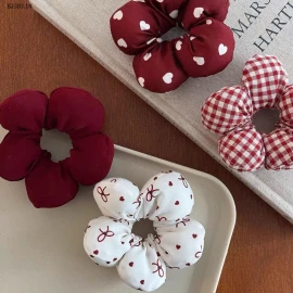 SET 5 DÂY BUỘC TÓC XINH XẮN -sỉ 73k/set 5c mix màu