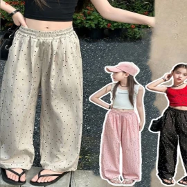 QUẦN CHẤM BI SUÔNG BG CÓ SIZE ĐẠI-sỉ Sz 90-120 : 60k           Sz 130-160 : 66k