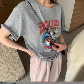 ÁO PHÔNG IN HÌNH NỮ-sỉ 135k